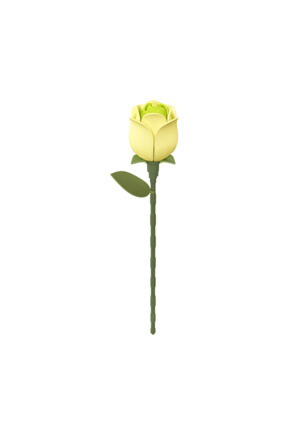 DIY 3D Puzzel Green Rose