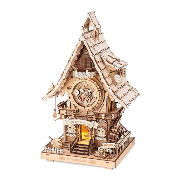 Houten Puzzel, Cuckoo Clock (Wood colour)