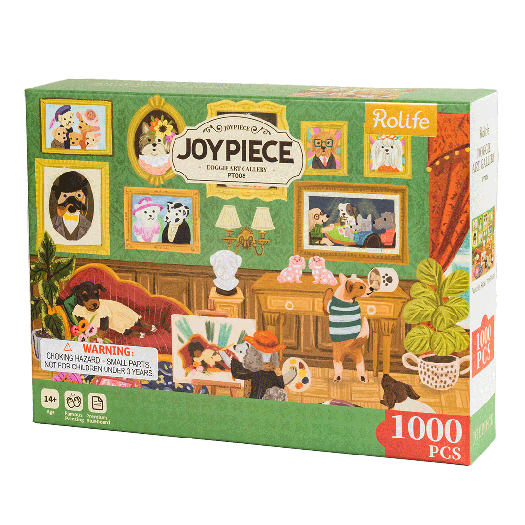 Legpuzzel, Joypiece, Doggie Art Gallery