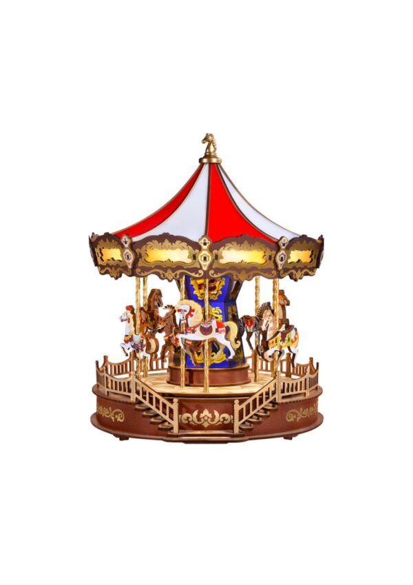 Robotime, Muziekdoos Hout DIY Classic Carousel, AMC01